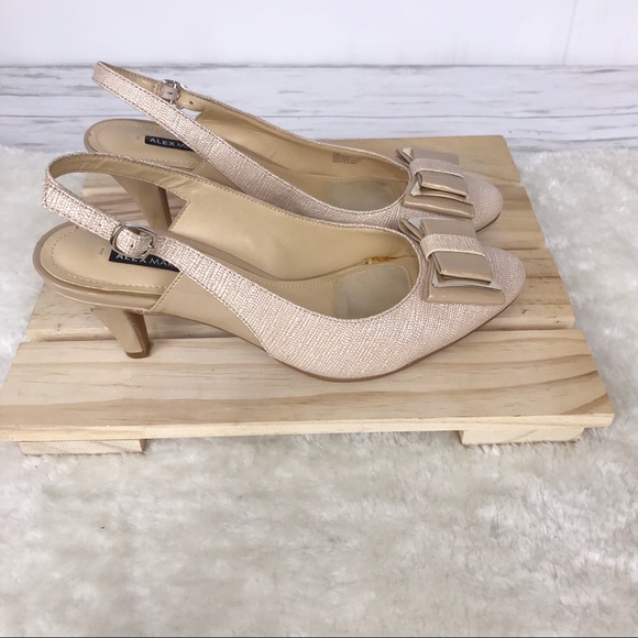 Alex Marie Tan Slingback Pointed Toe Kitte… - Picture 3 of 7